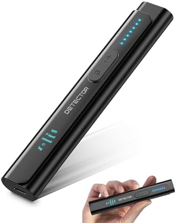 FIBATDOR Hidden Camera Detectors - Spy Camera Finder GPS Tracker Detector for Travel, Hotels, Car