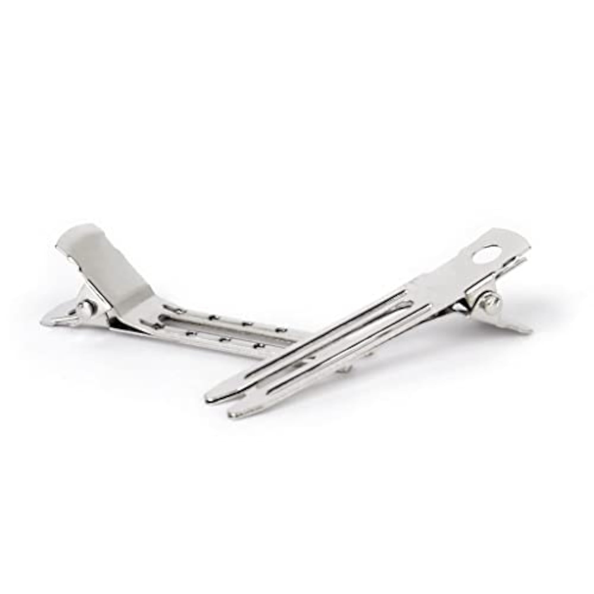 Stiff Durable Single Prong Alligator Clips Pack of 100