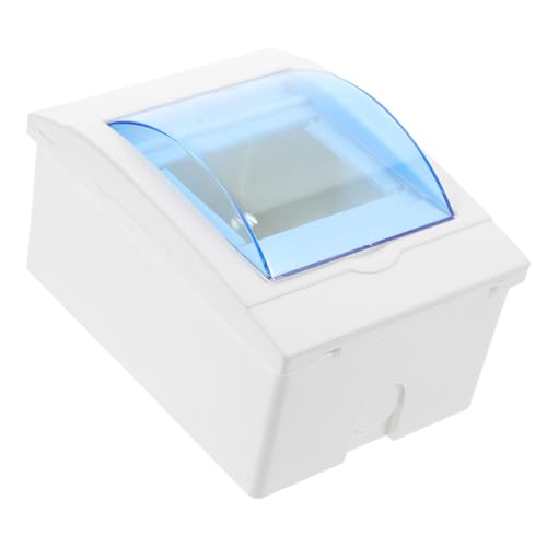 POPETPOP Caja de Distribución Eléctrica Resistente la Intemperie Protección para Interruptores Plástico Duradero Caja de Conexión Segura para Uso Exteriores y Hogares