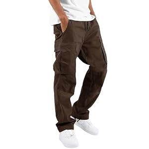 Mens Cargo Pants Casual Outdoor Hiking Pants for Men Athletic Joggers Sweatpants