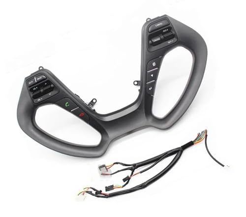 �J�[�A�N�Z�T���[ Compatible With Kia For Cerato For Classic 2017 For Rio 3 2014 2015 2016 �Ԃ̃X�e�A�����O�z�C�[�� �d�b �N���[�Y�R���g���[�� �{�^�� �X�C�b�` �X�y�A�{�^�� OE�F