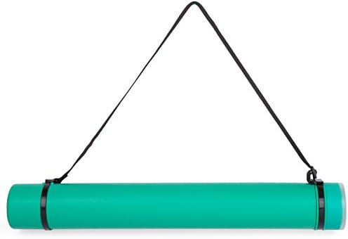 Durable Poster Storage Tube with Straps 24"-40" Extendable for Blueprints, Artwork, Maps, Posters Color Green