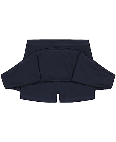 Nautica Girls' School Uniform Sensory-Friendly Performance Pleated Scooter, Navy, 4