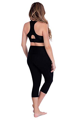 Belly Bandit Power Capri-Leggings für Damen, Schwangerschaft, Bump, Aktivkleidung, stützend, Stretch, Umstandsmode