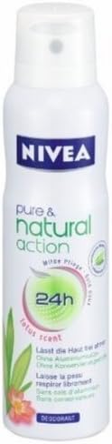 Nivea Spray Deodorant Pure & Natural Lotus - 150 ml