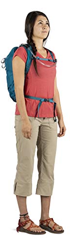 Discontinued Osprey Skimmer 16 Women's Hiking Hydration Backpack, Sapphire Blue #TOP2