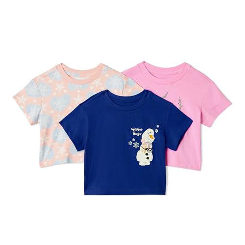 Image of Amazon Essentials Girls and Toddlers' Short Sleeve T-Shirt