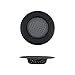 Bitray 2Pcs Kitchen Sink Drain Strainer Stainless Steel Kitchen Sink Stopper 4.45 Inch (11.3cm) Black Drain Basket - Black