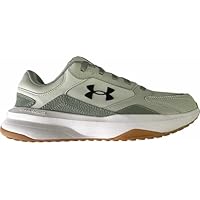 Under Armour UA Edge Lthr, Zapatillas de Entrenamiento Hombre, Hydro Green White Black, 40 EU