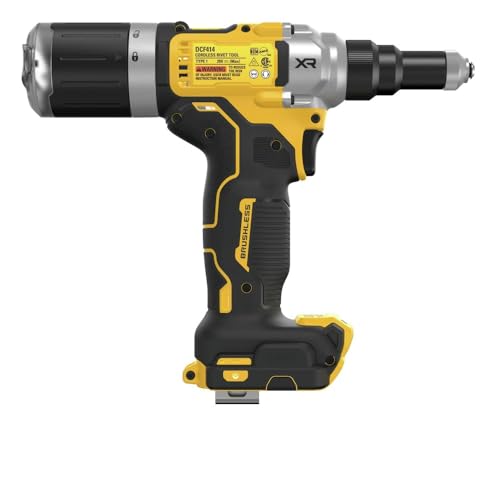 DEWALT 20V MAX XR Cordless Rivet Tool, 1/4", Bare Tool Only (DCF414B) by DEWALT - Image 4