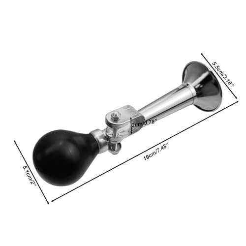 FarBoat Pacote com 2 buzinas de metal para bicicleta, buzina de palhaço para veículos, bicicletas e