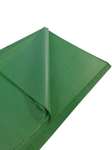 Seidenpapier mit Jade-Smaragdgrün zum Verpacken von 25 großen Bögen, säurefreies Kunstpapier, perfekt für Geschenkverpackungen, Aufbewahrung, Verpackung, Kunst und Handwerk, Großpackung, Archivierung,