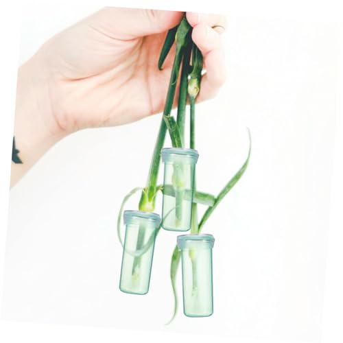 Tubes de conservation de l'eau fleurs fraîches tige plastique - 4