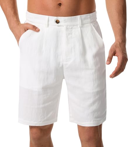 Descubre los shorts de verano que necesitas. Su mezcla de algodón y lyocell te mantiene fresco y seco todo el día. La cintura elástica mejora tu movilidad y el corte 3D realza tu silueta. Ideales para cualquier plan veraniego.