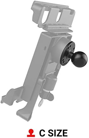 RAM Mounts Round Plate with Ball RAM-202U with C Size 1.5" Ball