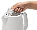 HADEN Starbeck Cordless Electric Kettle with Auto Shut-Off, 1.7 Liter, White & Chrome - Fast Boiling Water Heater for Tea and Coffee with 360-Degree Base and Boil-Dry Protection