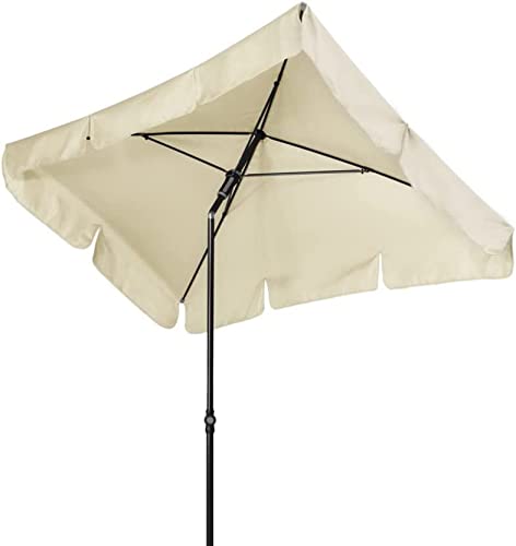 Doppler 454542820 Sonnenschirm Sunline Waterproof III 185 x 120 cm, 4-teilig, natur