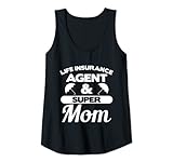Damen Lebensversicherungsagent und Versicherungsmathematischer Aktuar der Supermutter Tank Top