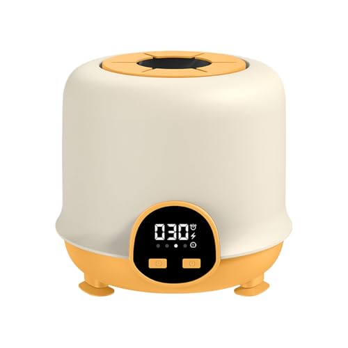 Intelligent Electric Milk Shaker - 6.02x5.71x5.71 in Formula Mixer, Quiet Motor PP Silicone, A-Button | Powder Shaker Bottle for