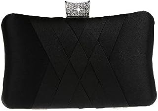 Ro Rox Francesca Retro Vintage Crystal Evening Prom Party Box Clutch Handbag Bag