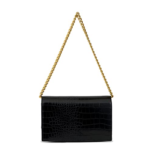 Image of Miraggio Mila Shoulder Clutch Bag With Chain Strap For Party | Clutch Purse For Women