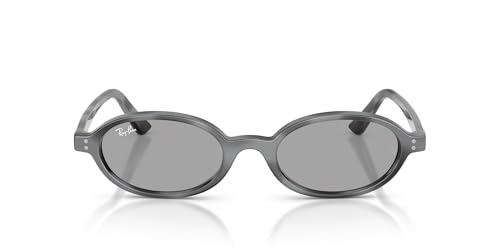 Ray-Ban RB4472 Oval sunglasses, Dark Grey Havana/Blue, 51 mm - image 1