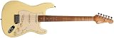 Henry's Destiny II Classic ST-2CM Vital - Chitarra elettrica opaca, colore: giallo