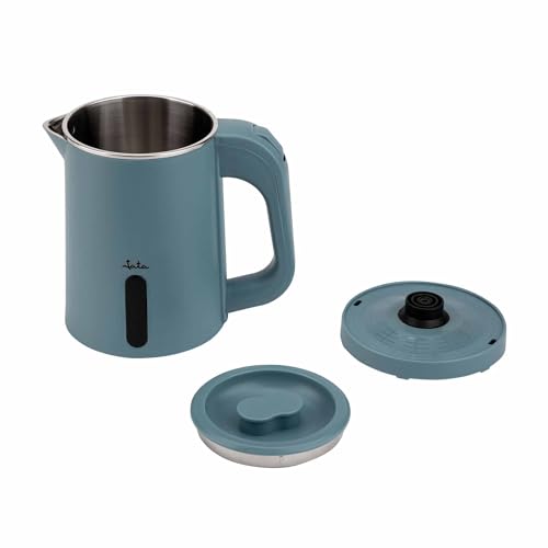 JATA JEHA1808 - Hervidor Agua Electrico. Capacidad: 0.8 L. 1000 W. Máxima rapidez. Filtro Antical. Base giratoria 360º. Indicador Luminoso. Libre de BPA. Fácil Limpieza. Jarra sin Cable - imagen 4