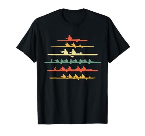 Rudern Vintage Ruderer Geschenk Row Rower Retro T-Shirt Rudern Vintage Ruderer Geschenk Row Rower Retro T-Shirt