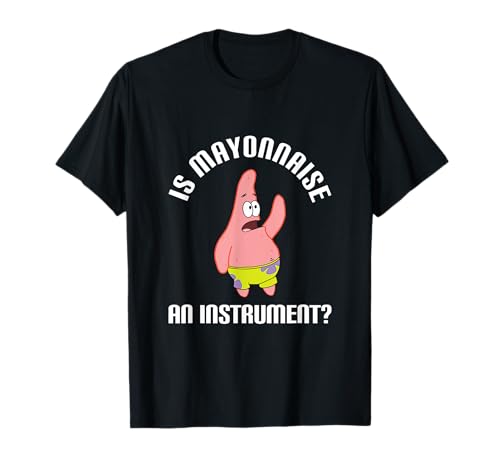 Mademark x SpongeBob SquarePants   Bob Esponja SquarePants ¿Es Mayonesa un instrumento? Camiseta