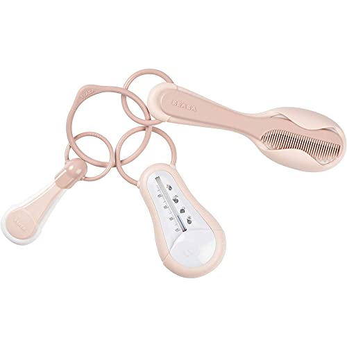 BÉAB, Pflegeset für Babys und Kinder, Badethermometer + Nagelknipser +...