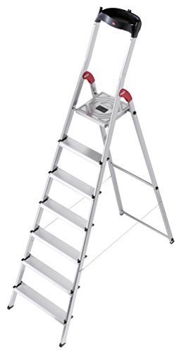 Hailo 8160-701 L60 DL Safety Steps 7 Step Certified 150 kg by Hailo