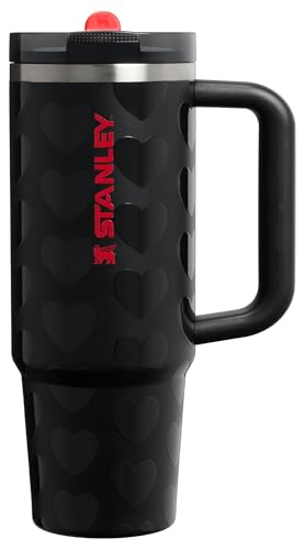 Image of STANLEY Quencher ProTour Flip Straw Tumbler with Leakproof Lid 30 oz | Built-In Straw & Handle | Cupholder Compatible for Travel | Insulated Stainless Steel Cup | BPA-Free | Black Lovely