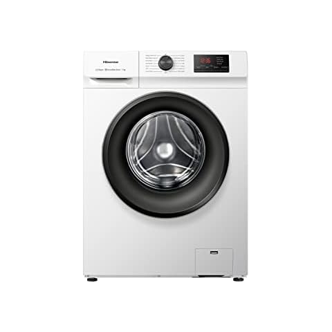 Lavadora Hisense WFVB7012EM con Vapor y Carga Frontal de 7 Kg Cover
