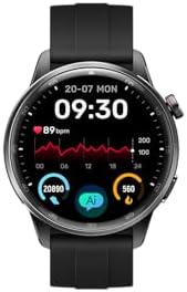 realme Watch S2, Pantalla AMOLED de 1,43 in (3,63 cm), Resistenci...