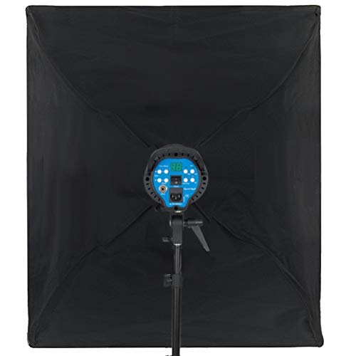 Kit Iluminação Estúdio Softbox 60x60 Tubo Base E27 com Tripé