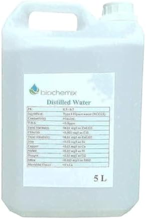 BioChemixHIPURE Distilled Water 5000ml