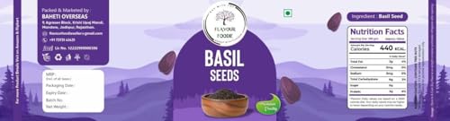 Flavour Foodie Basil Seeds 1kg - Image 4