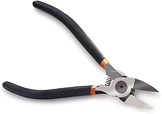BOENFU Precision Wire Cutter, 6 Inch Wire Flush Cutters Ultra Sharp Side Cutter Clippers with Longer Flush Cutting Edge, Ideal Wire Snips for Crafting