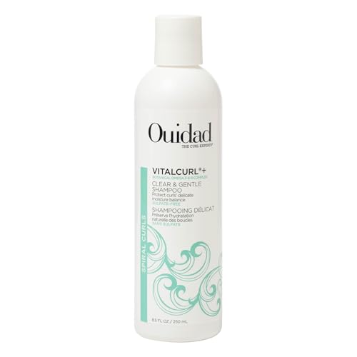 Ouidad VitalCurl Plus - Champú transparente y suave para champú unisex de 8.5 onzas