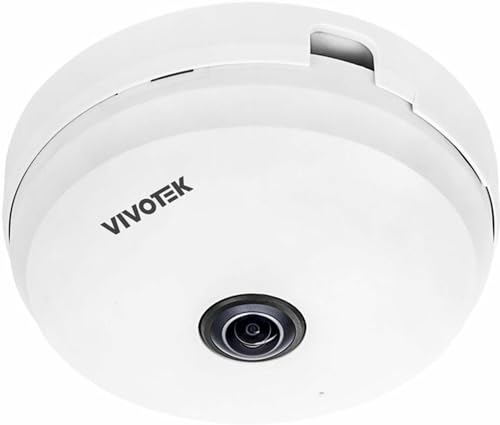 VIVOTEK C Serie FE9180 H V2 Fisheye IP cámara 5MP, Indoor, 1,16mm, 360°, PoE