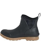 Muck Women's Originals Ankle Boots, Black/Plaid/Gum - 7 Medium