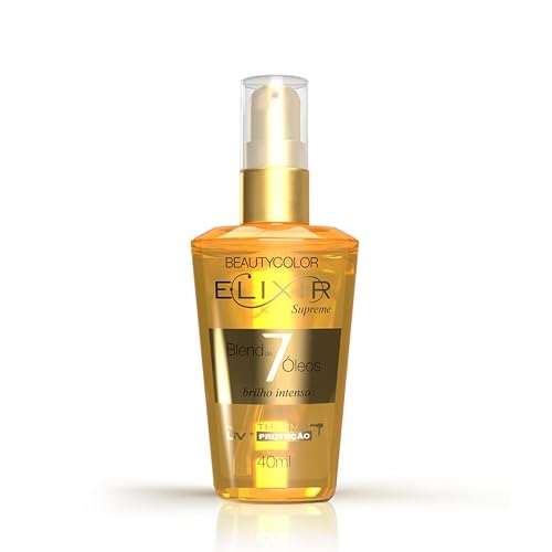 E.lixir Blend de 7 Óleos - Brilho e Luminosidade - BEAUTYCOLOR - 40ml