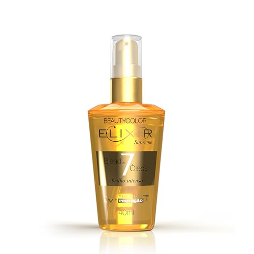 E.lixir Blend de 7 Óleos - Brilho e Luminosidade - BEAUTYCOLOR - 40ml