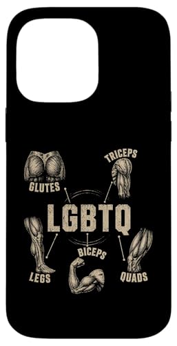 LGBTQ Legs Glutes Biceps Triceps Quads Gym Lovers �X�}�z�P�[�X iPhone 14 Pro Max �p