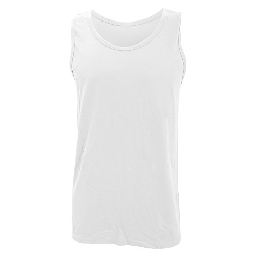 Image of Gildan Mens Softstyle® Tank Vest Top (L) (White)