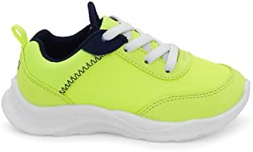 OshKosh B'Gosh Boy's Ajax Athletic Sneaker, Lime, 11 Little Kid | Image 1