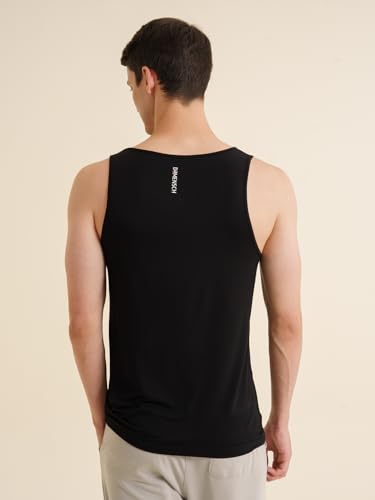 Image of DAMENSCH Neo-Skin Bamboo Blend, Round Neck, Anti-Bacterial, Thermoregulating, Shape Retaining Baniyan for Man, Soft and Sustainable Vest