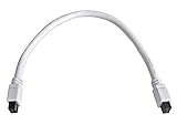 apple firewire symbol RoHS konform FireWire Kabel. 9 auf 9 polig, im MAC-Design, weiß, 30cm. 0,3m