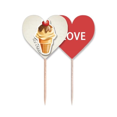 Cupcake pick Sweet Ice C pour décorer vos buffets d'anniversaire et de mariage